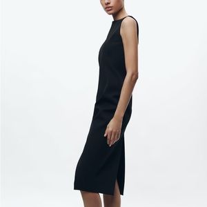 NWT Zara Woman Slit Midi Dress